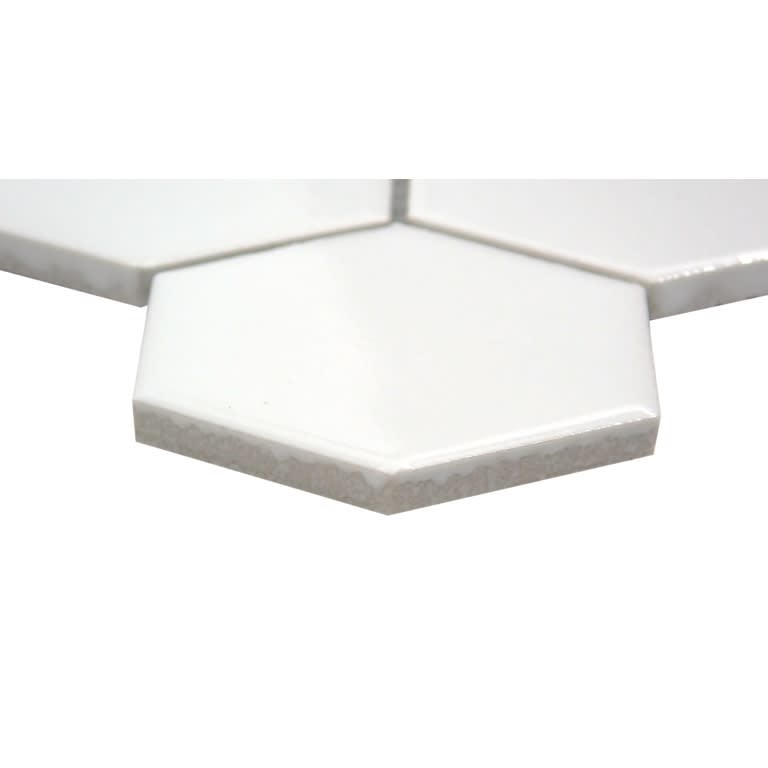 SAVVY WHITE GL 2" HEX/MO