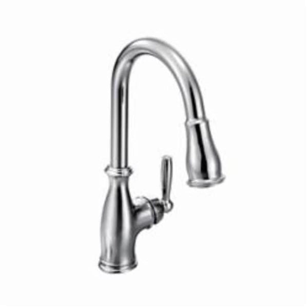 Brantford™ Kitchen Faucet, Deck Mount, ADA, 1 Lever Handle, 1 or 3-Hole, Polished Chrome