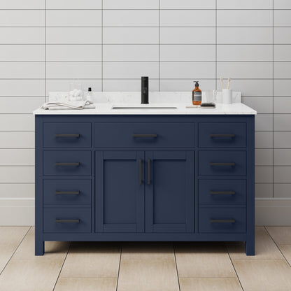 Beckett Single Bathroom Vanity - 54W x 35H x 22D