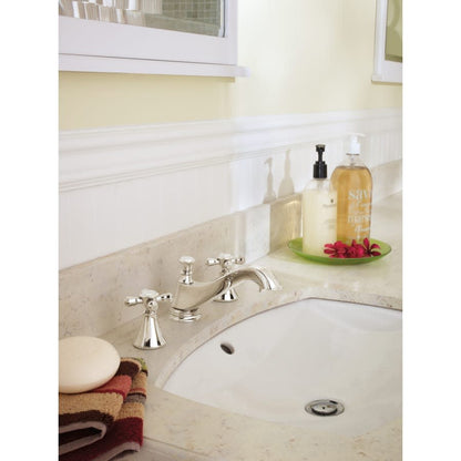 Cassidy Set of Two Cross Handles for Bathroom Faucet