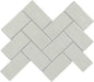 Artezen Ideal Gray Herringbone 2X4 Glossy