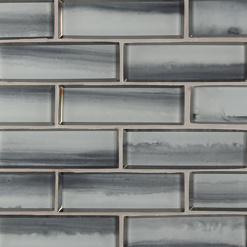 Ombre Grigia Glass Tile