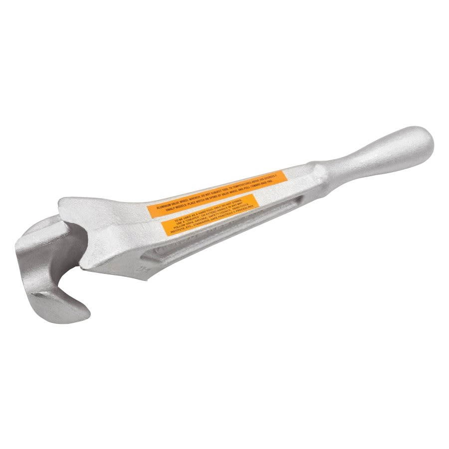 Valve Wheel Wrench, 1-3/8 in, Wrench, 14 in OAL, Aluminum/Magnesium Alloy