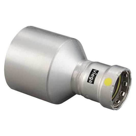 Gas Bushing, 4 x 2-1/2 in, Fitting x Press, Carbon Steel