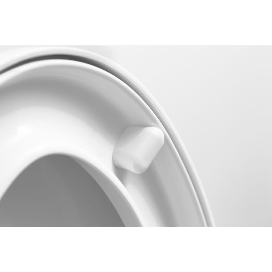 Purefresh Elongated Closed Front Toilet Seat with Purefresh Air Filtering, Night Light, and Quiet-Close Technology