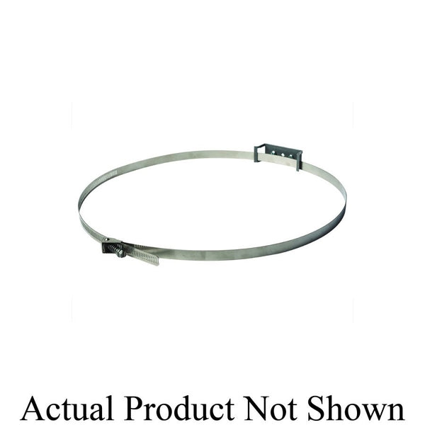 Single Band, For Use With 2 gal, Expansion Support Tank Kit, 35-1/2 in, Band, Stainless Steel