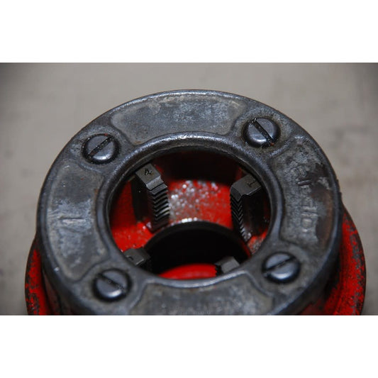 12-R Hand Threader Die Head, 1 in, NPT Thread, Right Hand Thread, Alloy Steel Die