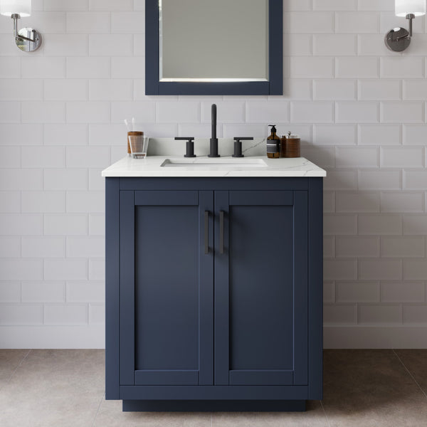 Miranda Single Bathroom Vanity - 30W x 33.75H x 22D