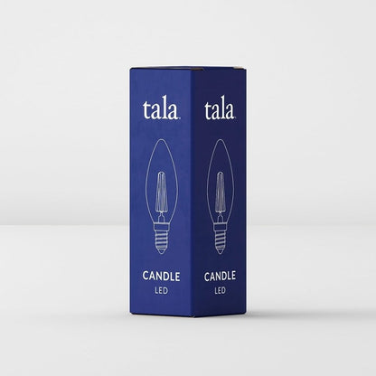 4W Light Bulb E12 Clear C11 Candle