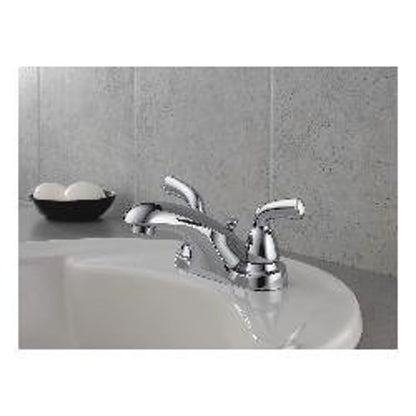 Foundations® Centerset Lavatory Faucet, ADA, 2 Handle, 3-Hole, 1.2 gpm, Chrome