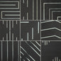Geometric Fusion Obsidian Square 8X8 Mixed