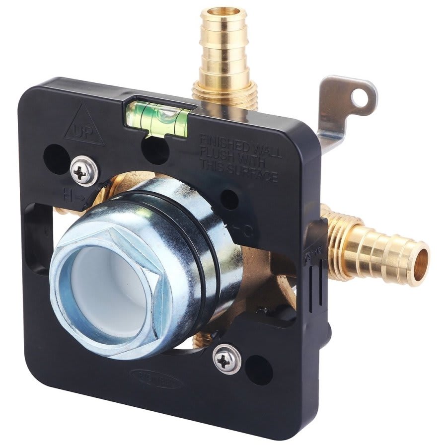 Tub/Shower Pressure Balancing Valve, 1/2 in Inlet, 150 psi Pressure