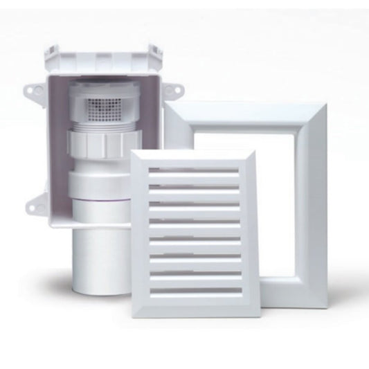 TurboVent™ Automatic Air Vent, 1-1/2 or 2 in, Hub, PVC