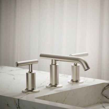 Purist 1.2 GPM Widespread Bathroom Faucet with Pop-Up Drain Assembly