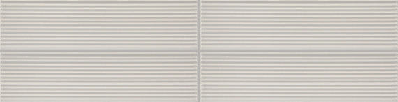 Color Story Pinstripes Balance Rectangle, Fluted 2X8 Glossy