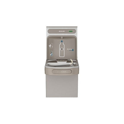 Cooler Only, Electronic Front and Side Bubbler Pushbar Operation, 1 Station