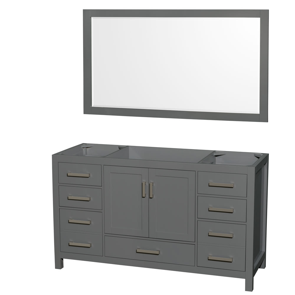 Sheffield Single Bathroom Vanity - 59W x 35H x 21.5D
