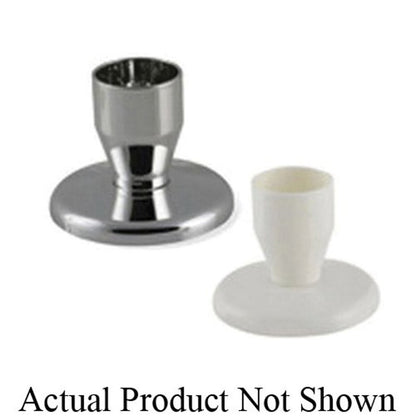 Escutcheon, 1/2 in, Poly