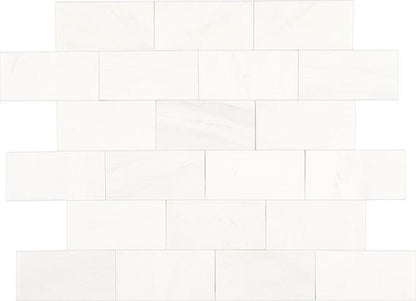 Marble Contempo White Rectangle 12X24 Polished