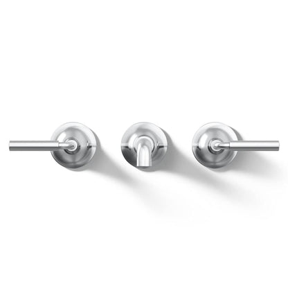 Tone 1.2 GPM Wall Mounted Widespread Bathroom Faucet