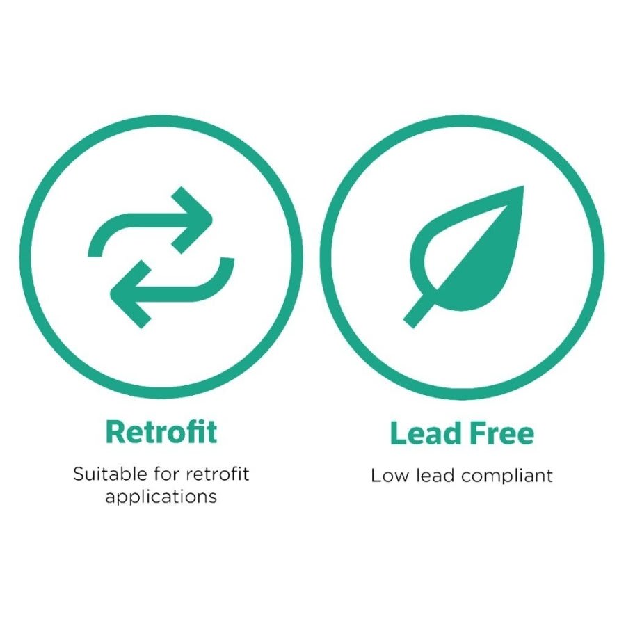 QickSert CR® Ring, 1/2 in, Crimp PEX, Copper