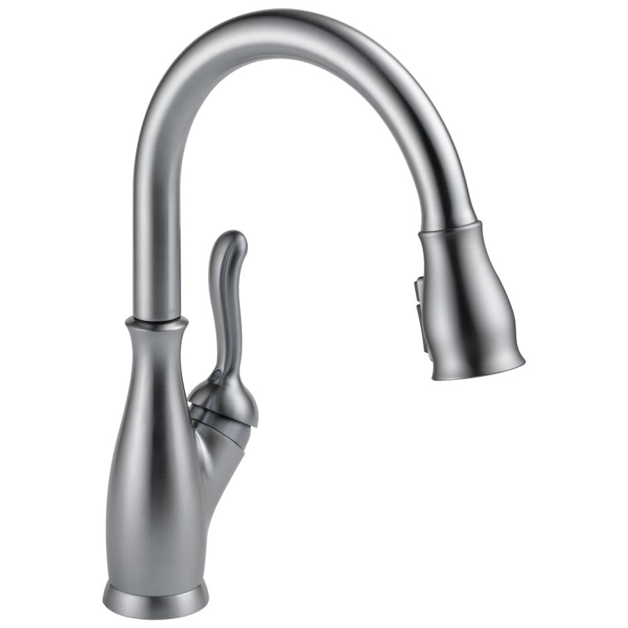 Leland® Kitchen Faucet, Deck Mount, ADA, 1 Lever Handle, 1 or 3-Hole, Arctic Stainless