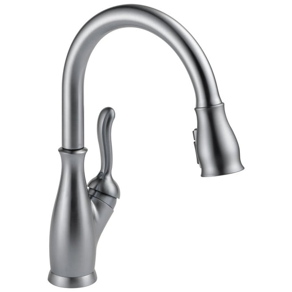 Leland® Kitchen Faucet, Deck Mount, ADA, 1 Lever Handle, 1 or 3-Hole, Arctic Stainless