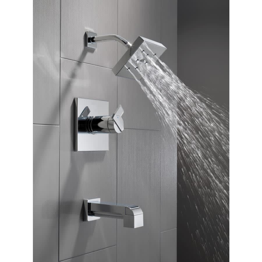 Ara Monitor 17 Series Dual Function Pressure Balanced Tub and Shower with Integrated Volume Control - Less Rough-In Valve