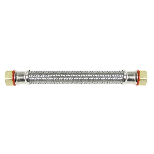 3/4 in. FIP x 3/4 in. FIP x 24 in. Stainless Steel Water Heater Supply Line