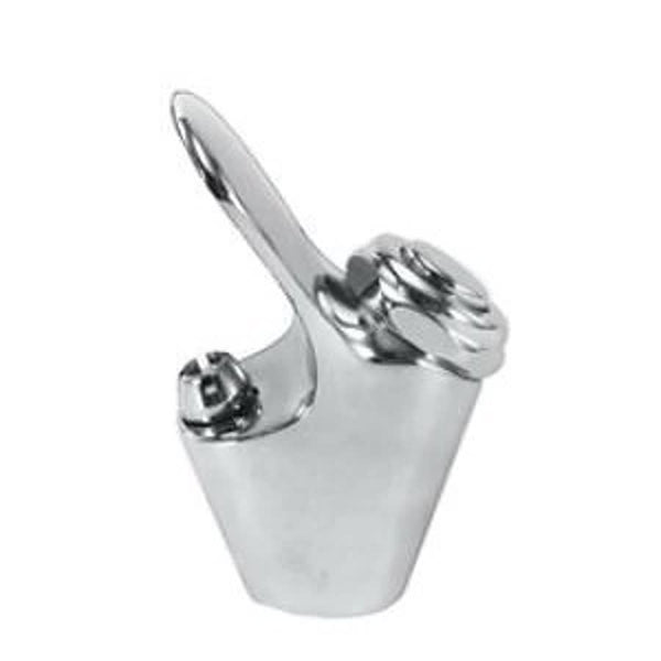 Drinking Fountain Bubbler With Push Button and Cartridge, 3/8 in, FNPT, Brass, Chrome Plated