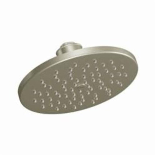 Rainshower Shower Head, 8 in Dia, 1.75 gpm, Brushed Nickel