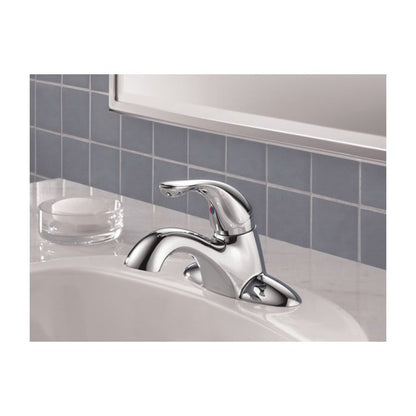 Classic Centerset Lavatory Faucet, ADA, 1 Handle, 2-Hole, 1.2 gpm, Chrome