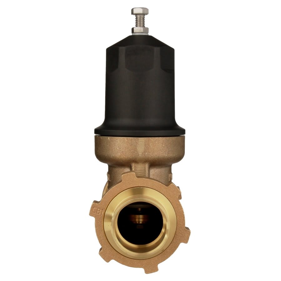 Pressure Reducing Valve, 1-1/2 in, Union FNPT x Union C, Bronze