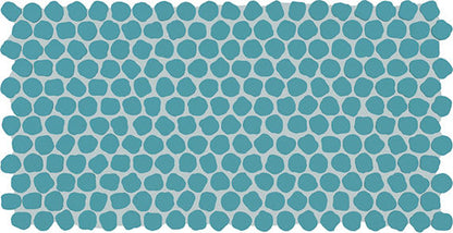 Keystones Ocean Blue Straight Joint 1X1 Matte