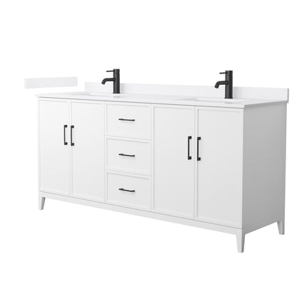 Elan Double Bathroom Vanity - 72W x 35H x 22D