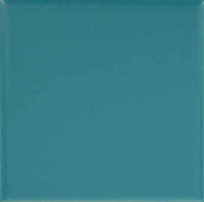 Color Wheel Linear Matte Ocean Blue Rectangle 2X8 Matte