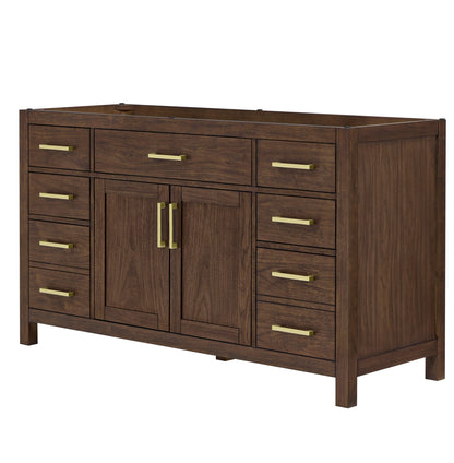 Beckett Single Bathroom Vanity - 59W x 34.25H x 21.5D