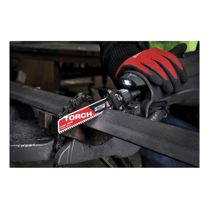 SAWZALL® The Torch™ Carbide Tip Reciprocating Saw Blade, 6 in L, 7 tpi, 0.05 in THK