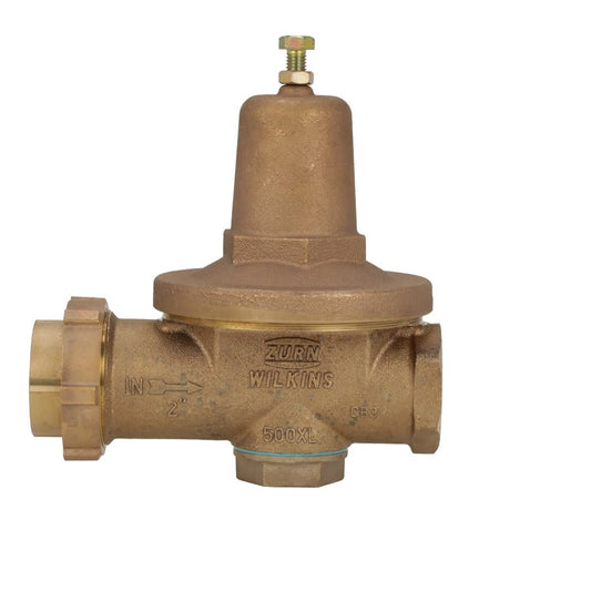 Pressure Reducing Valve, 2 in, Union FNPT x FNPT, Bronze