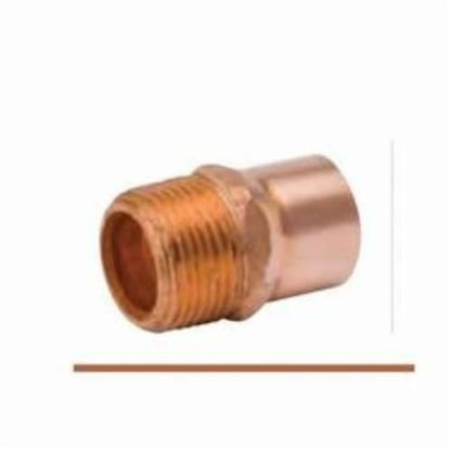 Male Adapter, 1-1/2 x 2 in, C x MNPT, Copper