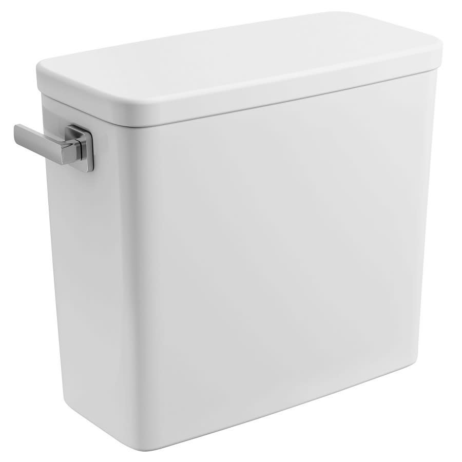 Eurocube® Toilet Tank, Bowl Mount, 12 in Rough, ADA, Left Hand Lever, 1.28 gpf, Alpine White