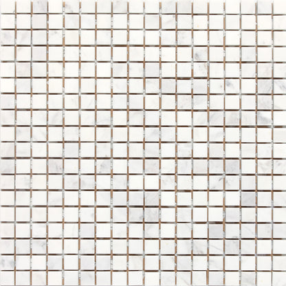 Stone a la Mod Contempo White Basketweave 1 1/2X3/4 Honed