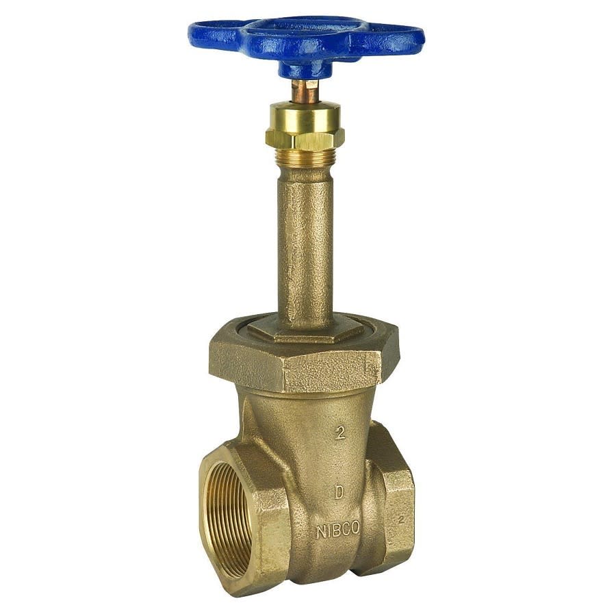 134 Rising Stem Gate Valve, 2 in, FNPT, Bronze