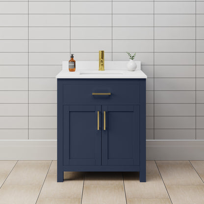 Beckett Single Bathroom Vanity - 30W x 35H x 22D