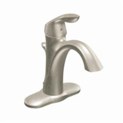 Eva™ Single Hole or Centerset Lavatory Faucet, ADA, 1 Handle, 1 or 3-Hole, 1.2 gpm, Brushed Nickel