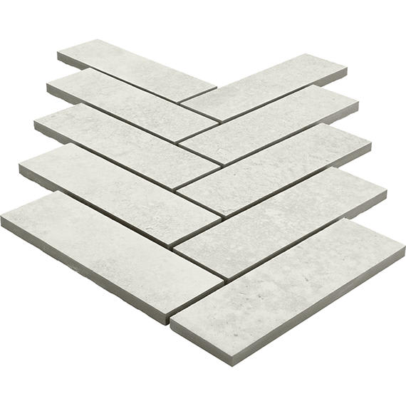 Prime White Herringbone 1X3 Matte