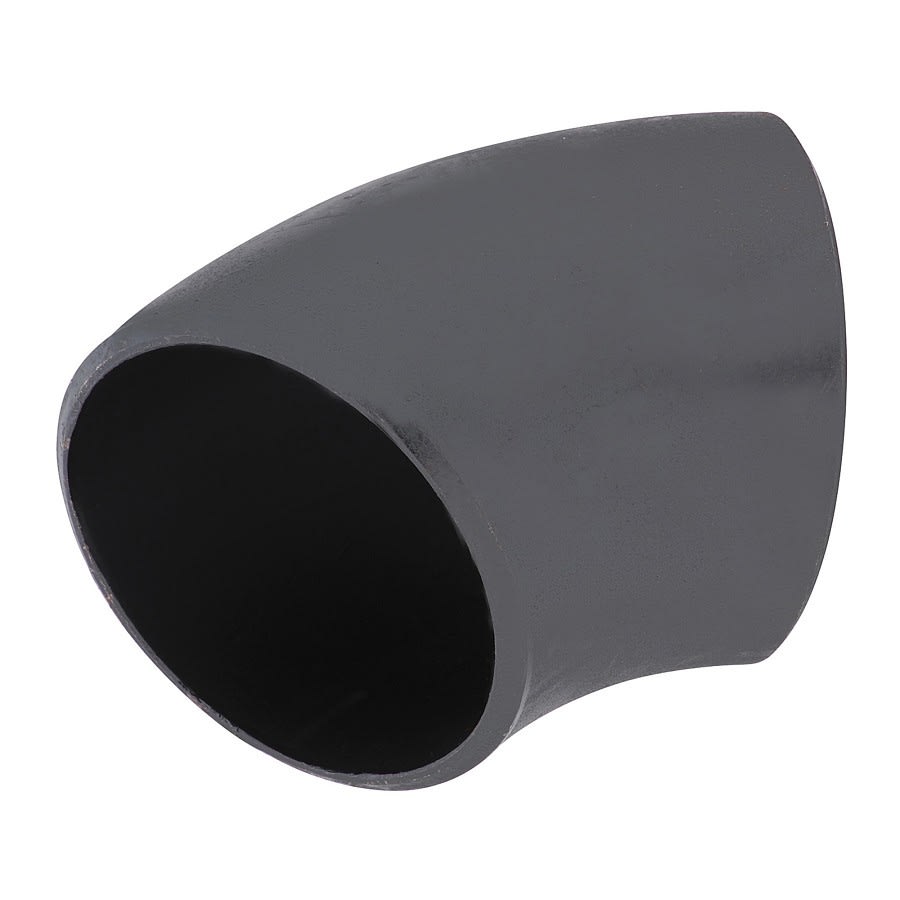 Carbon Steel Long Radius 45 deg Elbow, 1-1/4 in, Butt Weld, Import