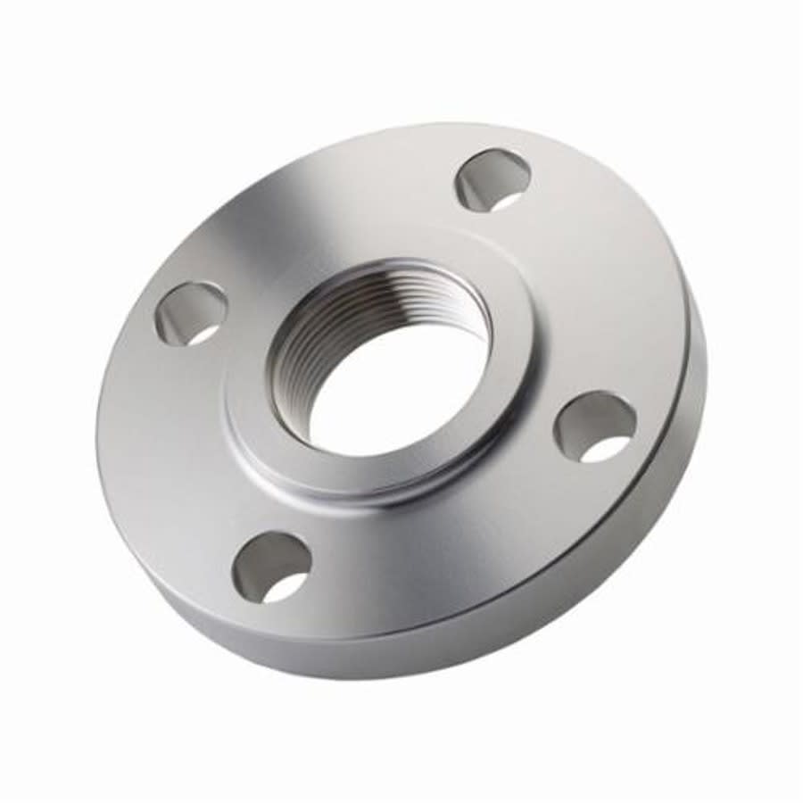 Raised Face Flange, 1 in, FNPT, 150 lb, 4-1/4 in OD, 5/8 in Bolt Hole Size, 304/304L Stainless Steel