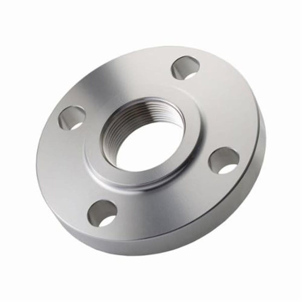 Raised Face Flange, 2 x 1/2 in, FNPT, 150 lb, 6 in OD, 3/4 in Bolt Hole Size, 316/316L Stainless Steel