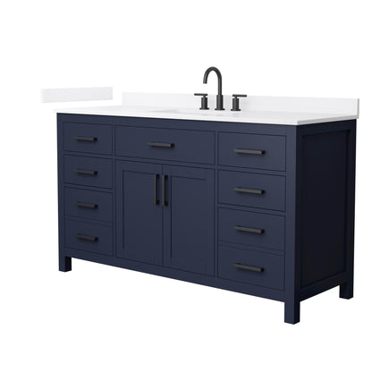 Beckett Single Bathroom Vanity - 60W x 35H x 22D